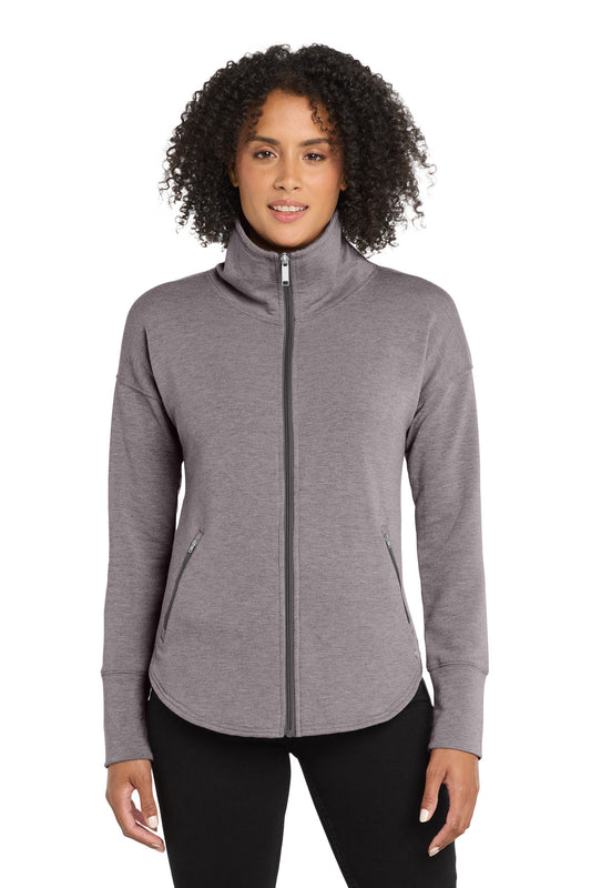 OGIO Women's Luuma Full-Zip Fleece. LOG812 - EMBROIDERED