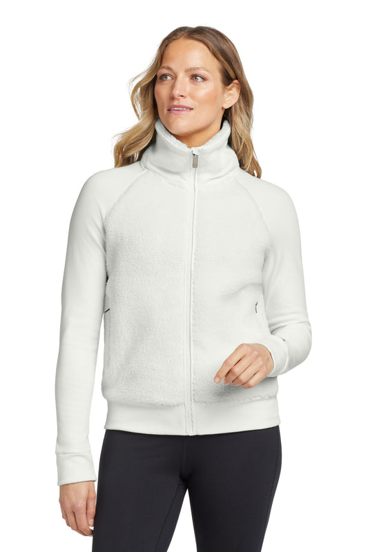 OGIO Women's Luuma Sherpa Full-Zip. LOG815 - EMBROIDERED