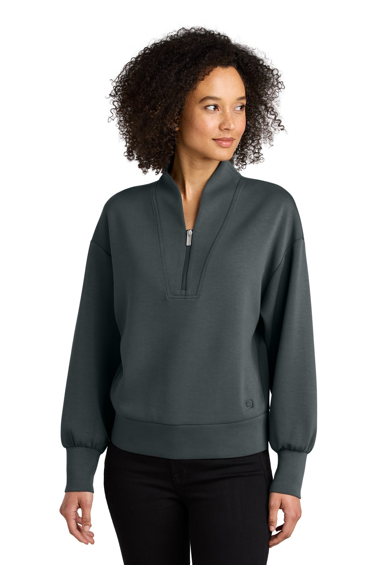 OGIO Women's Transcend 1/4-Zip LOG861 - EMBROIDERED