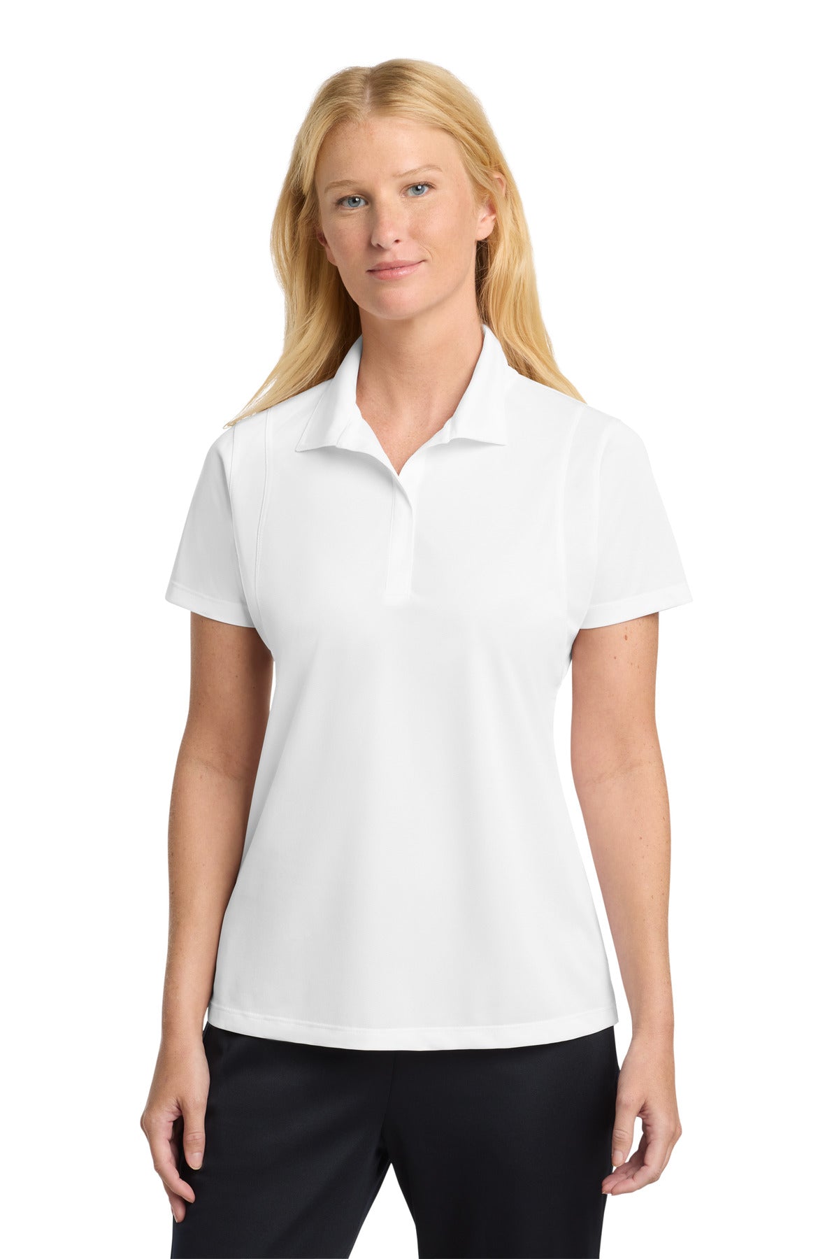 Sport-Tek Women's Micropique Sport-Wick Polo. LST650 - EMBROIDERED