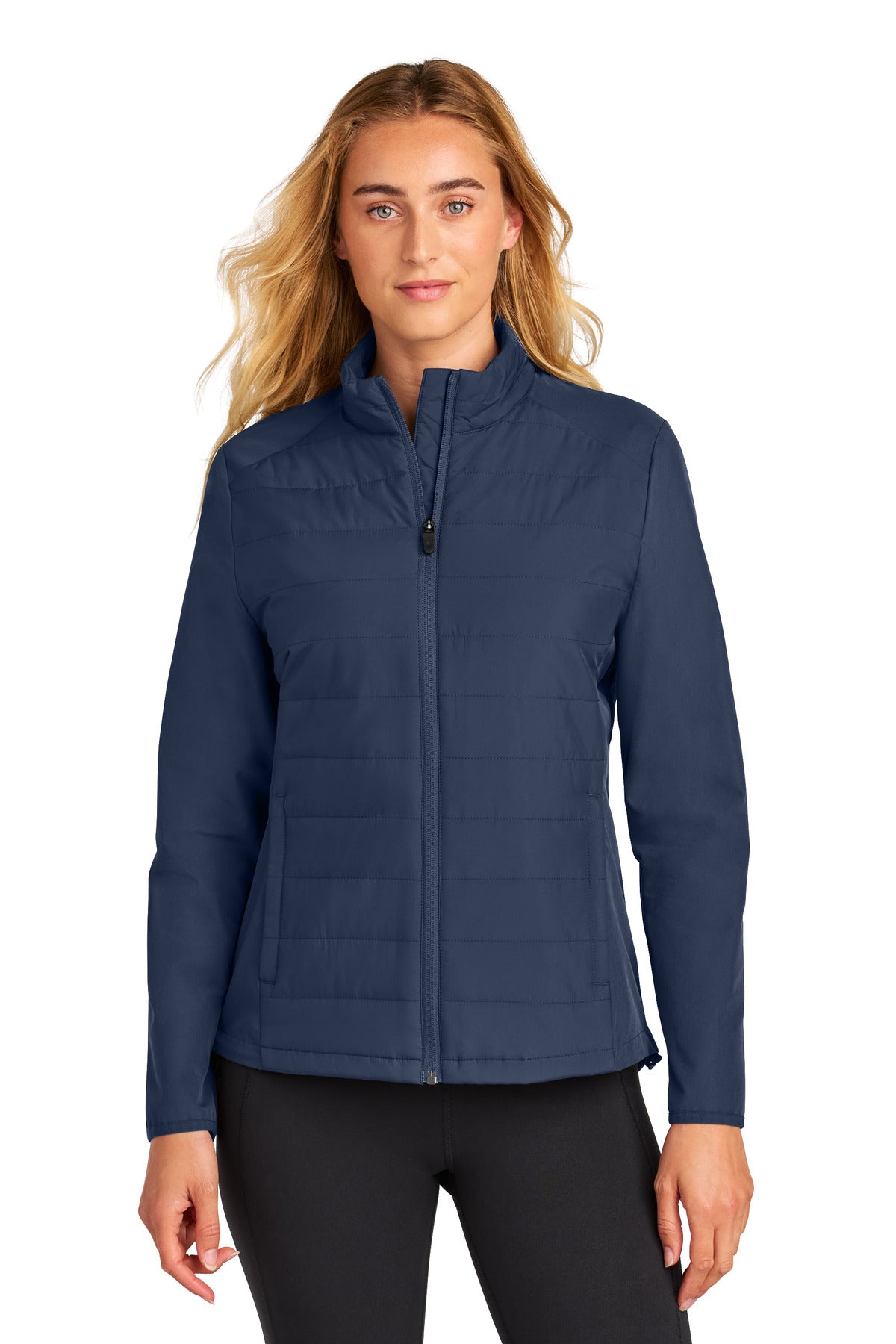 Sport-Tek Women's Teknical Hybrid Jacket LST940 - EMBROIDERED