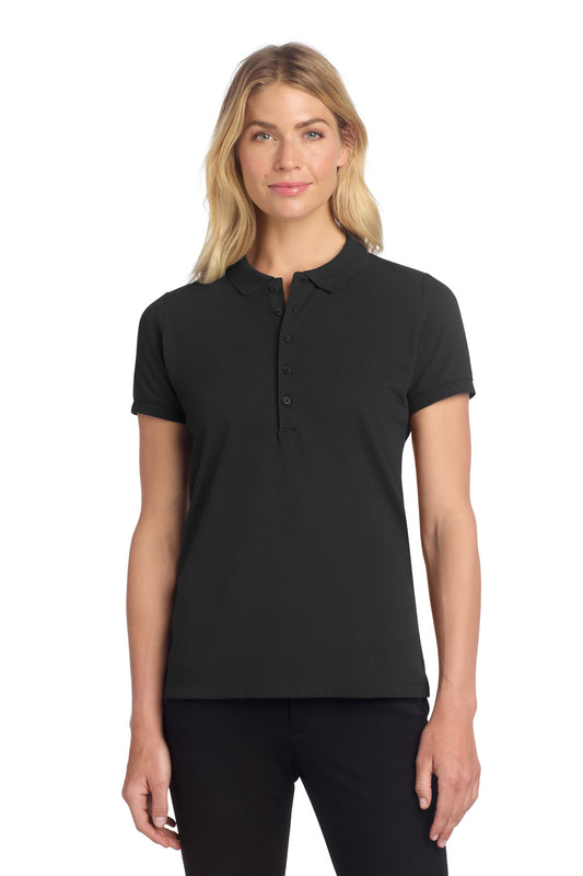 Mercer+Mettle Women's Stretch Heavyweight Pique Polo MM1001 - EMBROIDERED