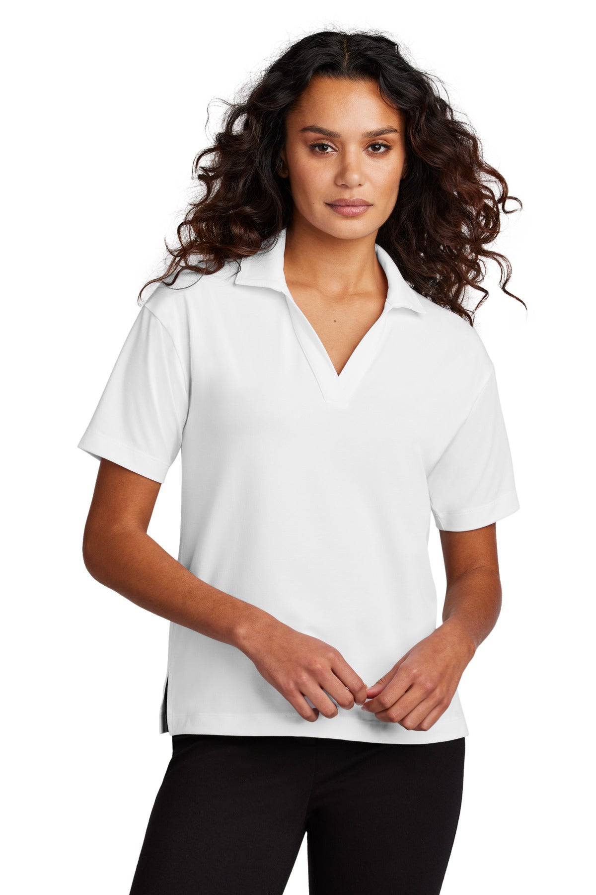 Mercer+Mettle Women's Stretch Jersey Polo MM1015 - EMBROIDERED