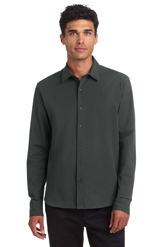 Mercer+Mettle Long Sleeve Stretch Woven Shirt MM2000 - EMBROIDERED