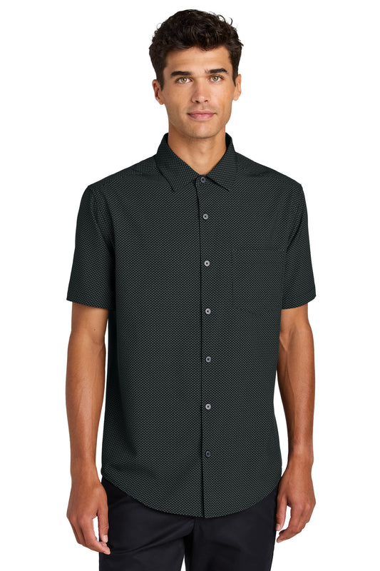 Mercer+Mettle Short Sleeve UV Capital Tech Shirt MM2006 - EMBROIDERED