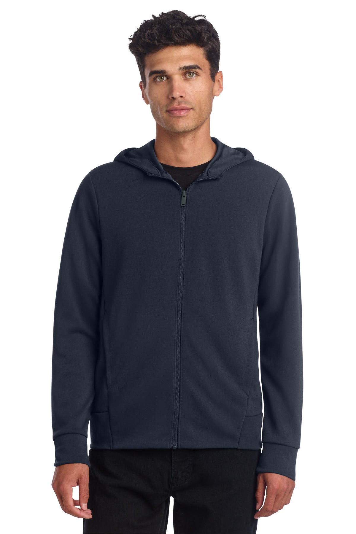 Mercer+Mettle Double-Knit Full-Zip Hoodie MM3002 - EMBROIDERED