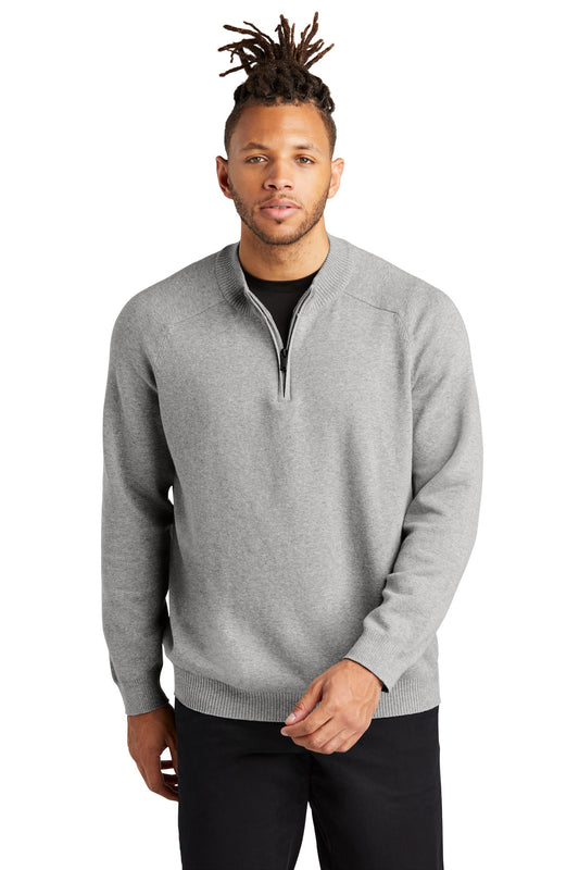 Mercer+Mettle 1/4-Zip Sweater MM3020 - EMBROIDERED