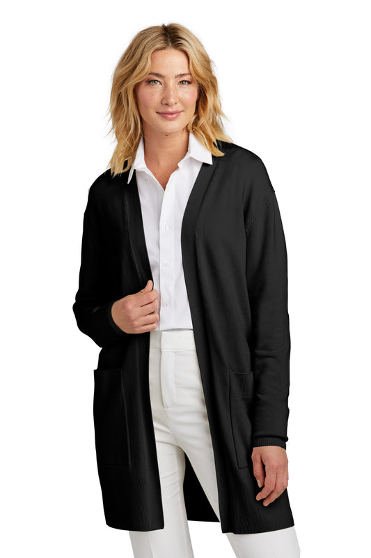 Mercer+Mettle Women's Open-Front Cardigan Sweater MM3023 - EMBROIDERED