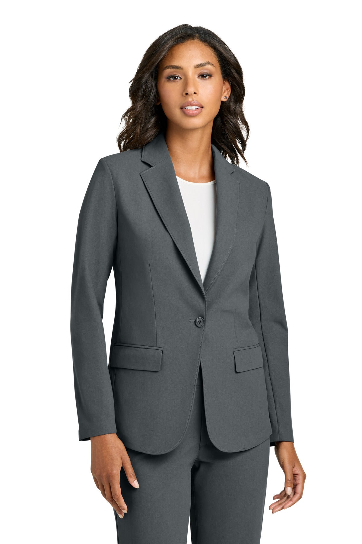 Mercer+Mettle Women's Capital Tech Blazer MM3033 - EMBROIDERED