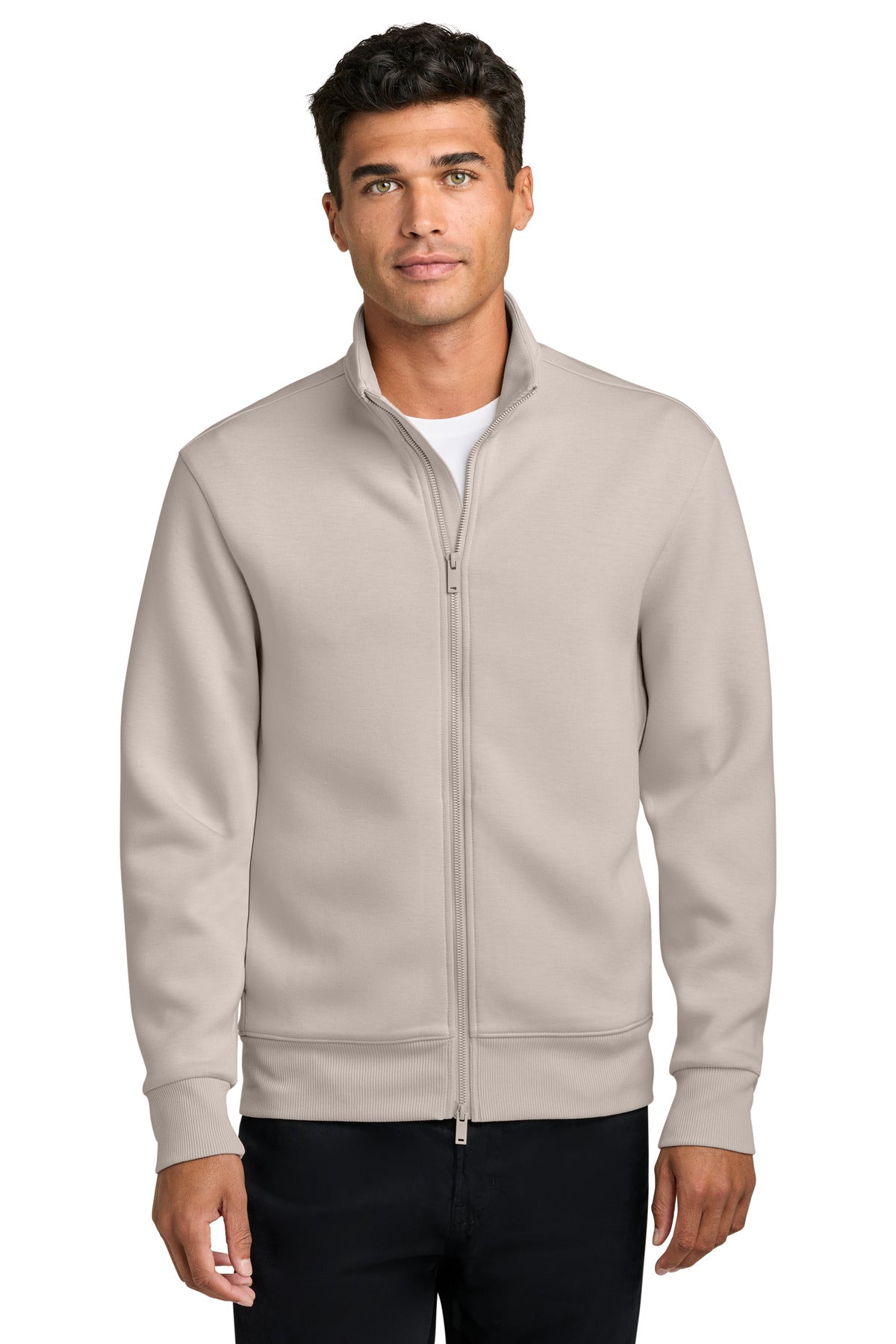 Mercer+Mettle Soft Spacer Full-Zip MM3102 - EMBROIDERED