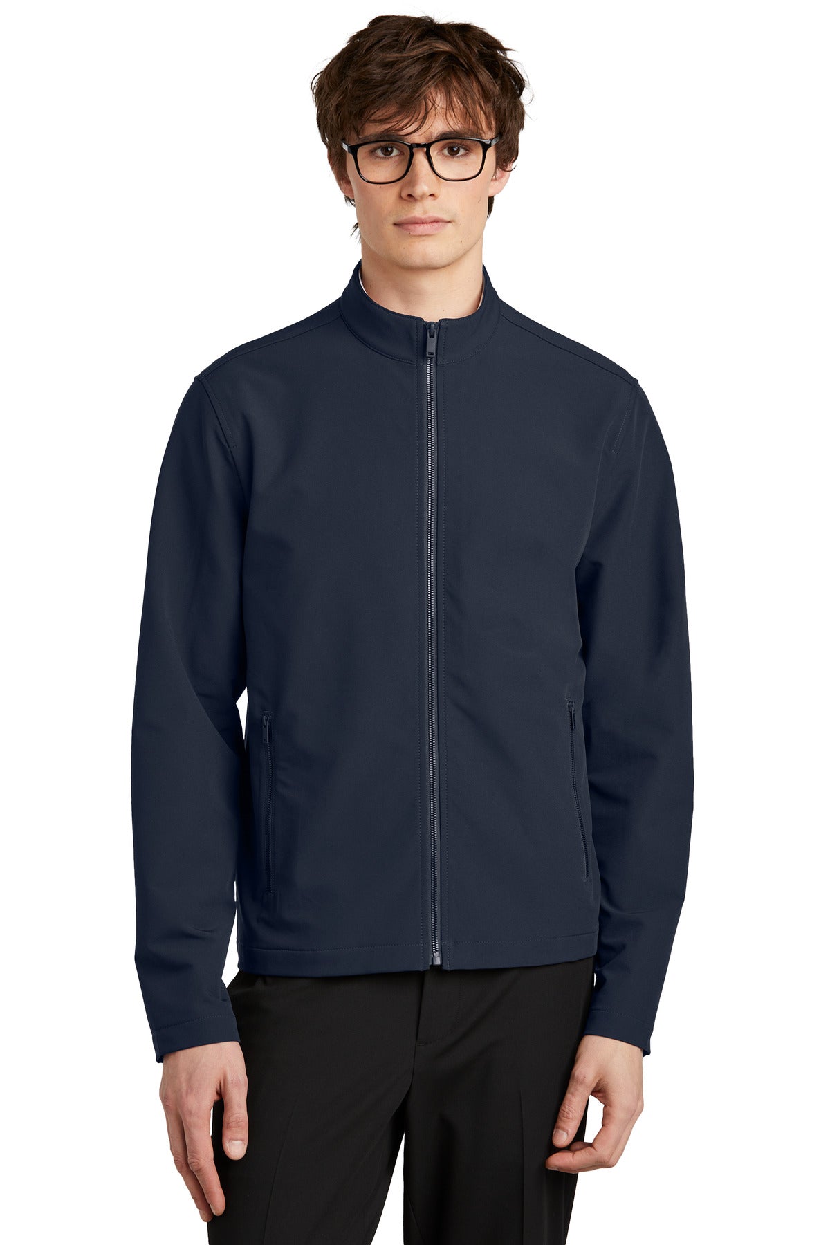 Mercer+Mettle Stretch Soft Shell Jacket MM7102 - EMBROIDERED