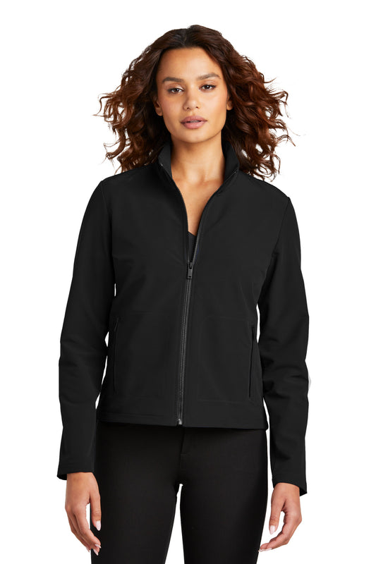 Mercer+Mettle Women's Stretch Soft Shell Jacket MM7103 - EMBROIDERED