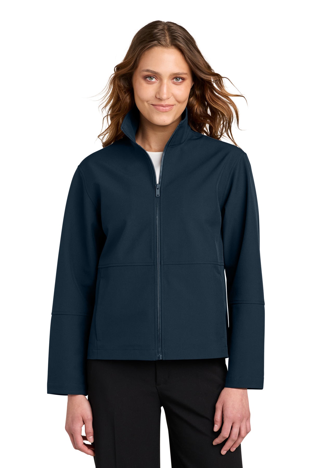 Mercer+Mettle Women's Comfort Soft Shell Jacket MM7105 - EMBROIDERED