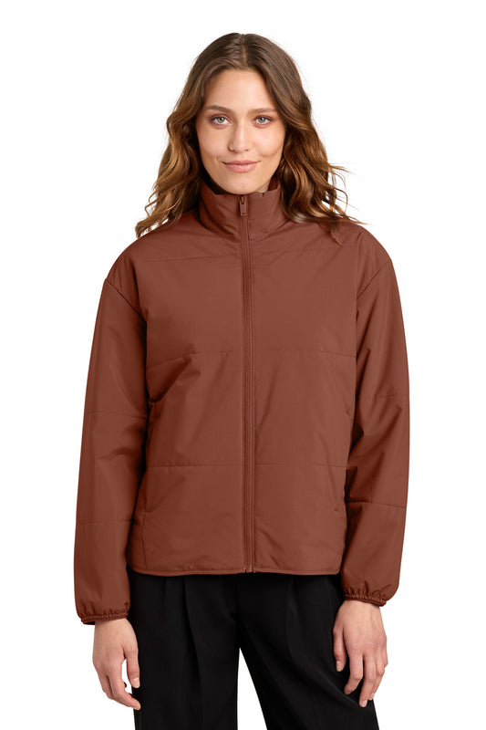 Mercer+Mettle Women's Brookline Quilted Jacket MM7221 - EMBROIDERED
