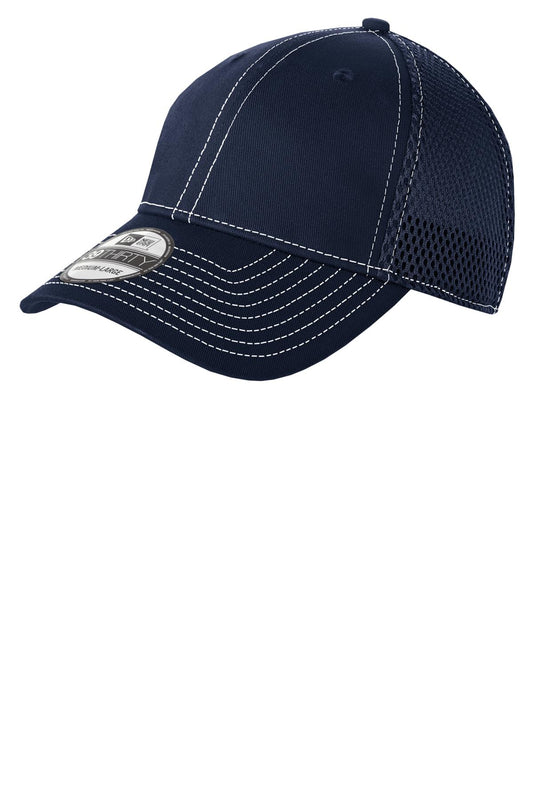 New Era - Stretch Mesh Contrast Stitch Cap. NE1120 - EMBROIDERED