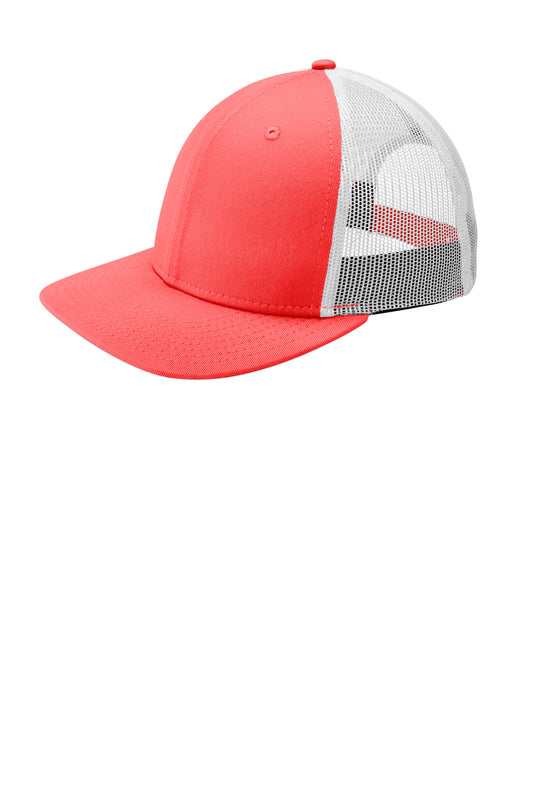 New Era Snapback Low Profile Trucker Cap NE207 - EMBROIDERED