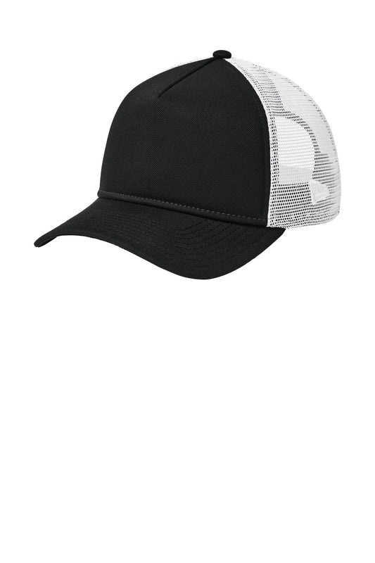 New Era A-Frame Snapback Mesh Back Cap NE212 - EMBROIDERED