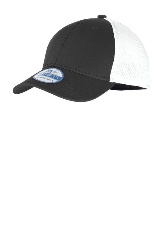 New Era Youth Stretch Mesh Cap. NE302 - EMBROIDERED