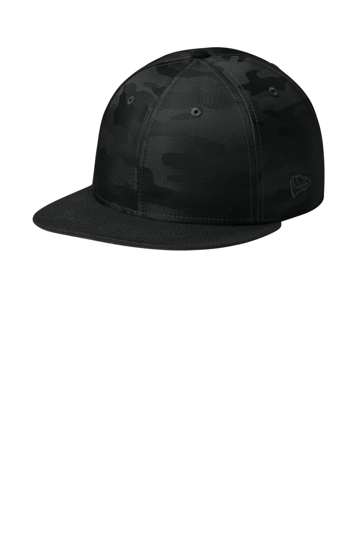 New Era Camo Flat Bill Snapback Cap NE407