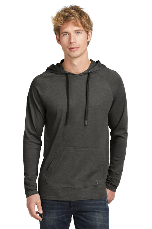 New Era Tri-Blend Hoodie. NEA137 - EMBROIDERED