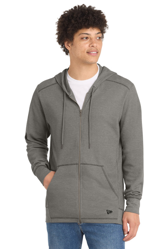 New Era Thermal Full-Zip Hoodie NEA141 - EMBROIDERED