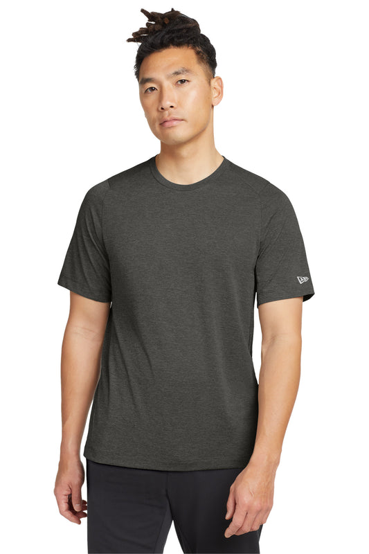 New Era Series Performance Crew Tee. NEA200 - EMBROIDERED