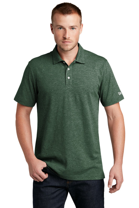 New Era Slub Twist Polo NEA301 - EMBROIDERED