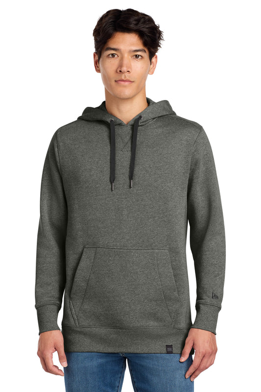 New Era French Terry Pullover Hoodie. NEA500 - EMBROIDERED