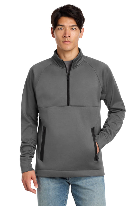 New Era Venue Fleece 1/4-Zip Pullover. NEA523 - EMBROIDERED