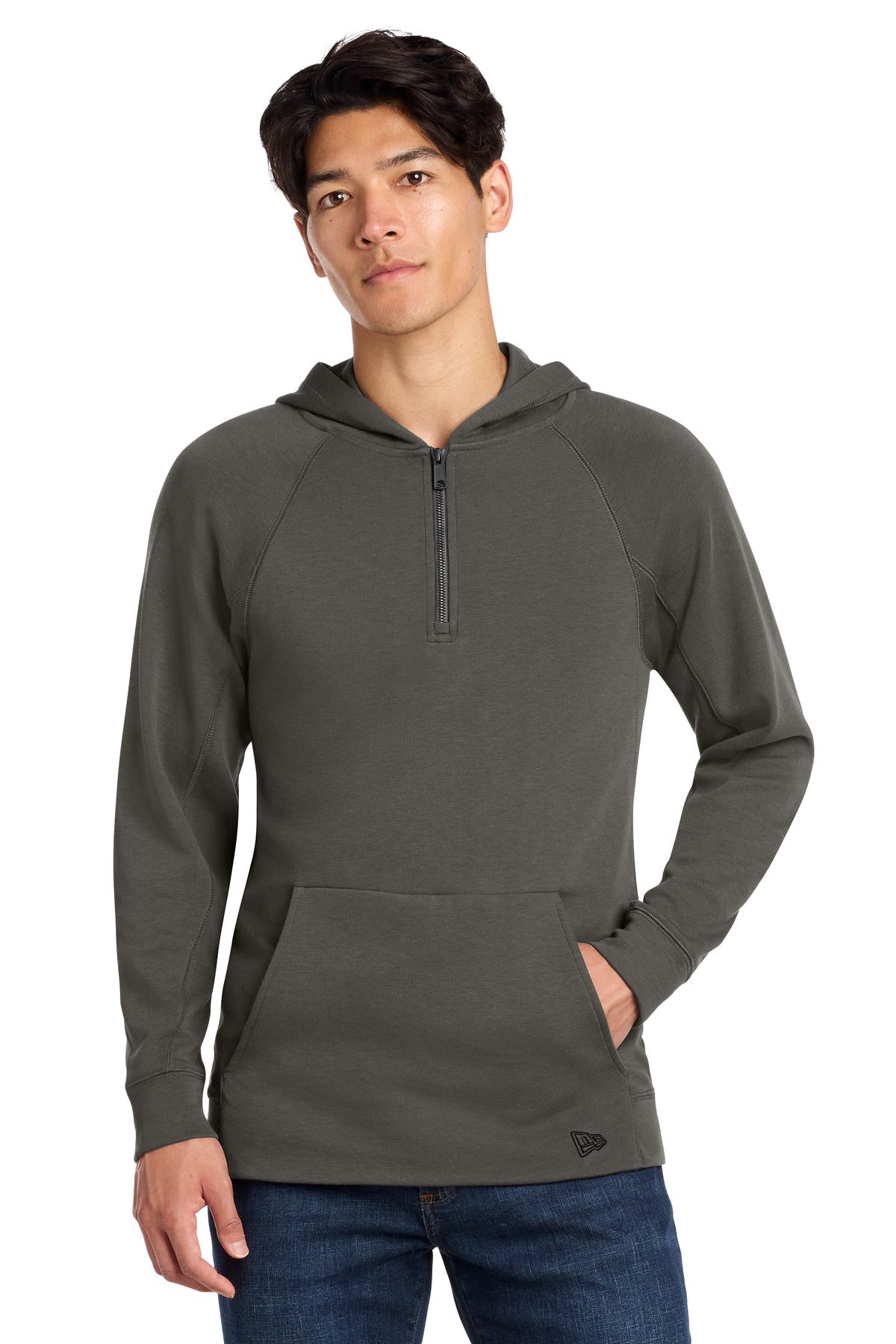 New Era STS 1/4-Zip Hoodie NEA541 - EMBROIDERED