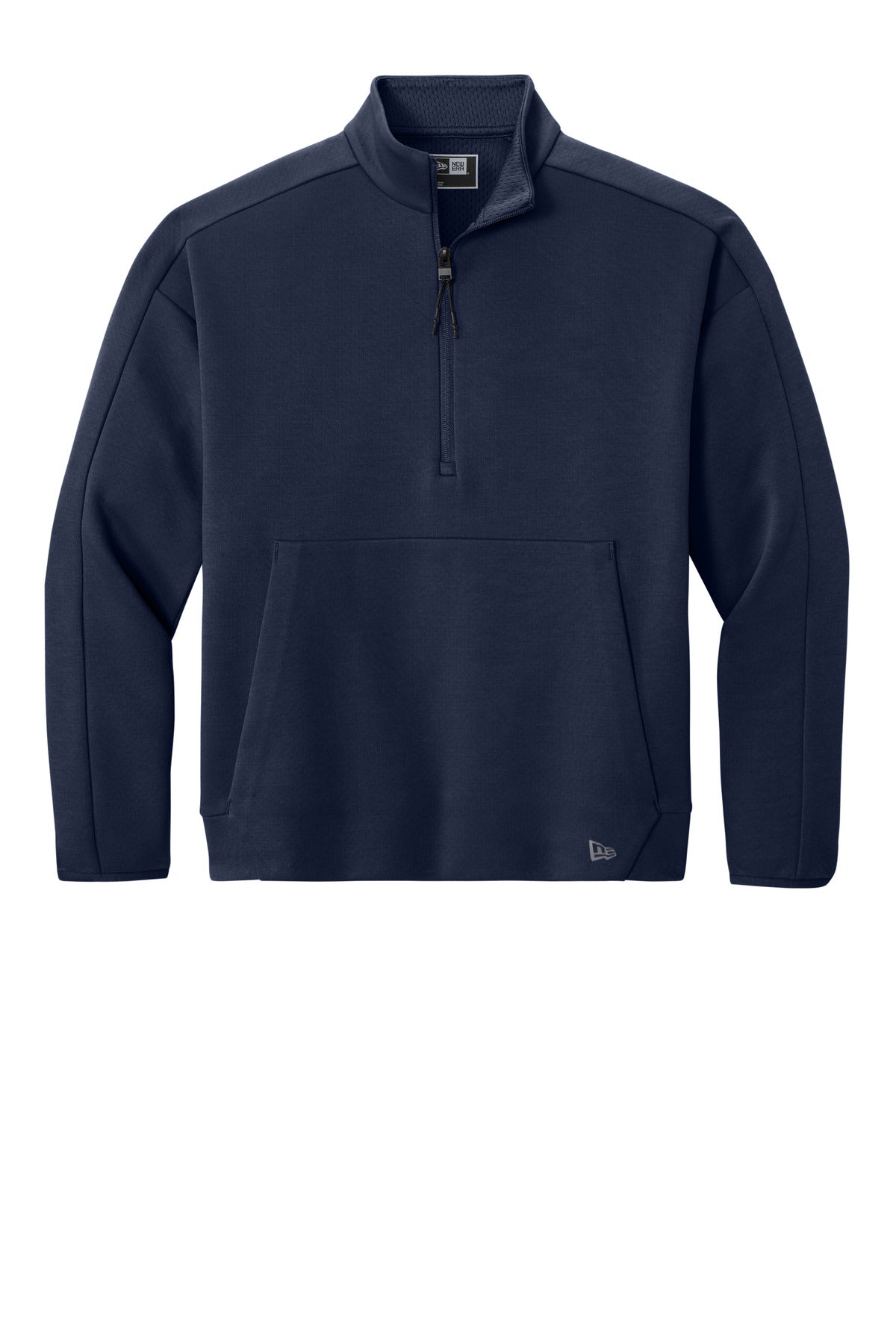 New Era Double Back 1/4-Zip NEA567 - EMBROIDERED
