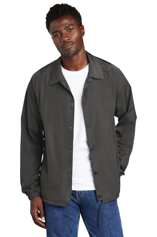 New Era Coaches Jacket NEA601 - EMBROIDERED