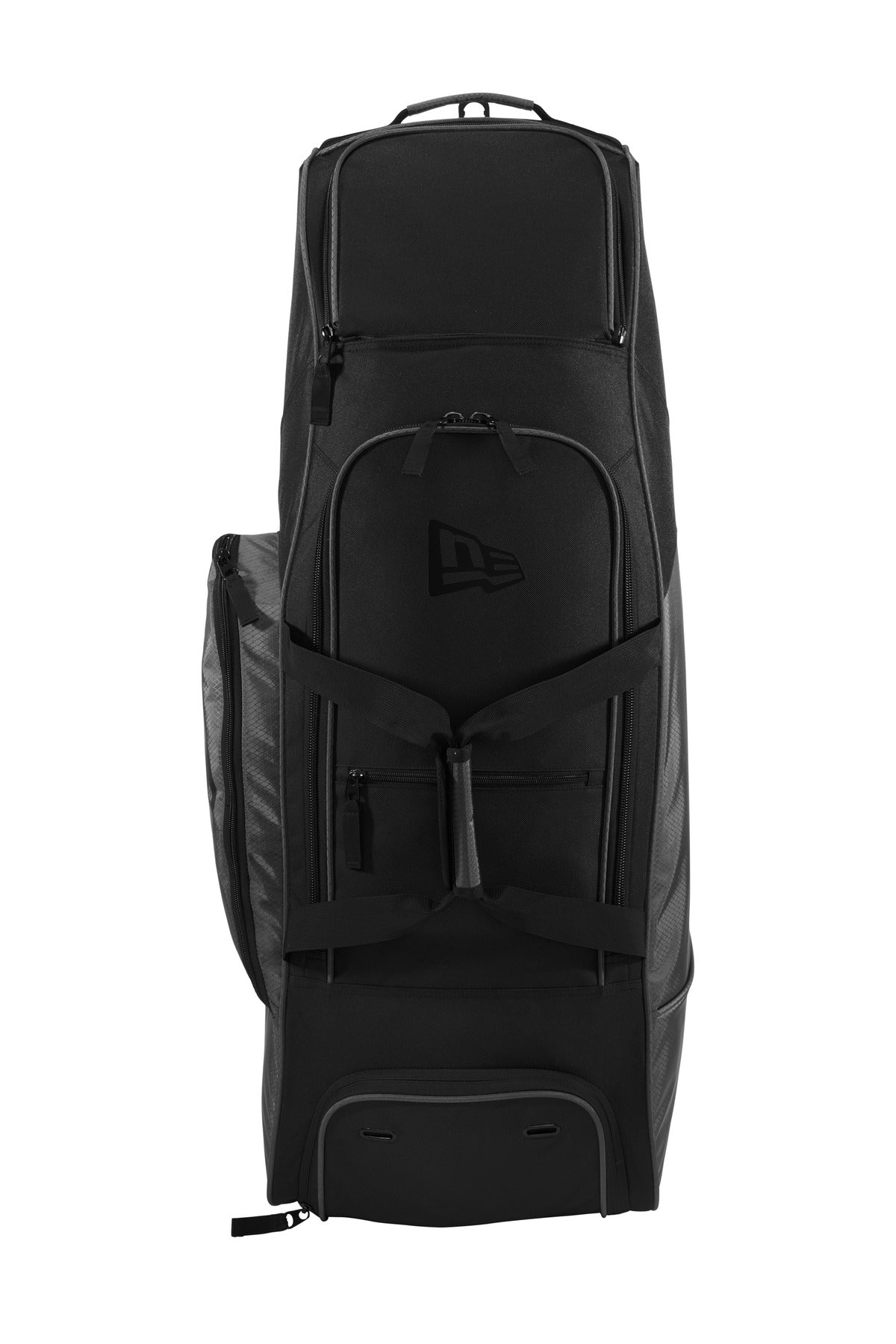 New Era Shutout Wheeled Bat Bag NEB701 - EMBROIDERED
