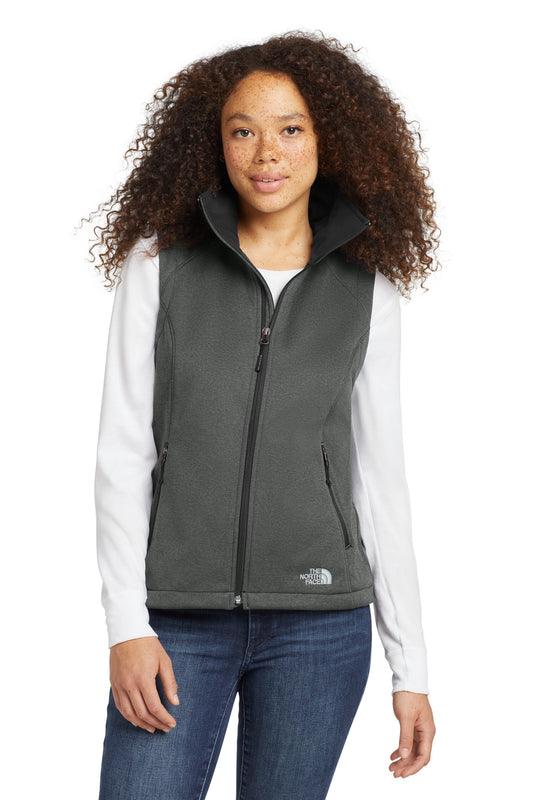 The North Face Women's Ridgewall Soft Shell Vest. NF0A3LH1 - EMBROIDERED