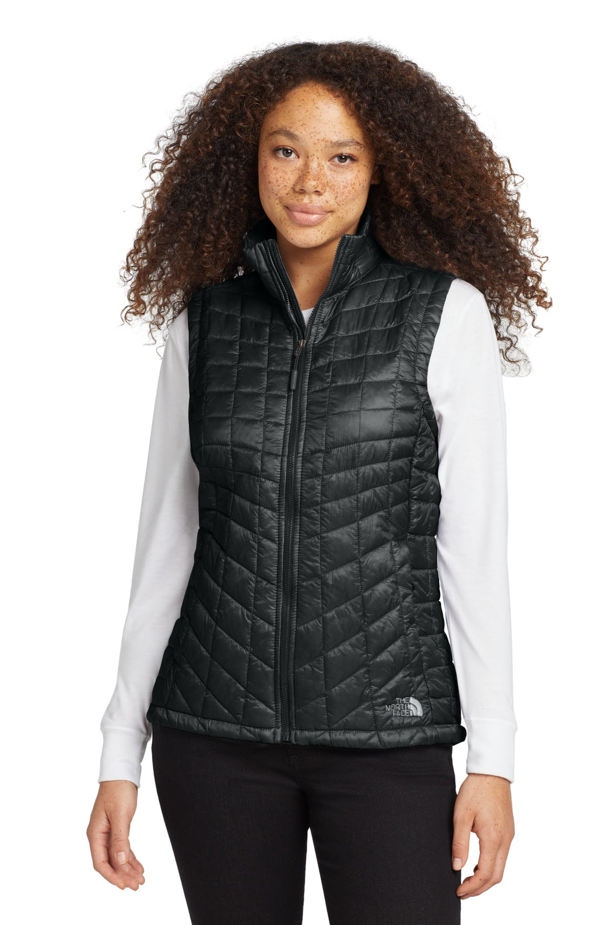 The North Face Women's ThermoBall ‚ Trekker Vest. NF0A3LHL - EMBROIDERED