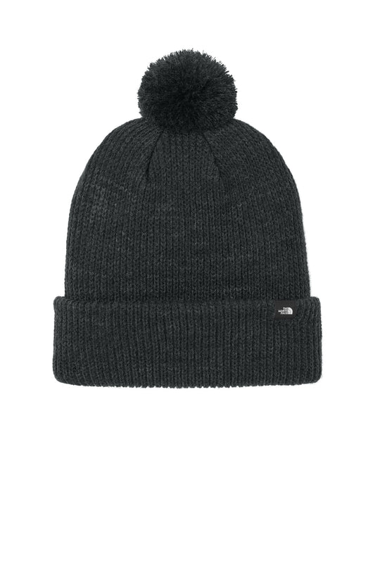 The North Face Pom Beanie NF0A7RGI - EMBROIDERED