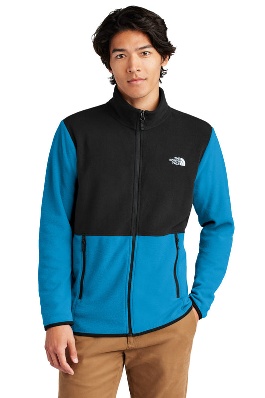 The North Face Glacier Full-Zip Fleece Jacket NF0A7V4J - EMBROIDERED
