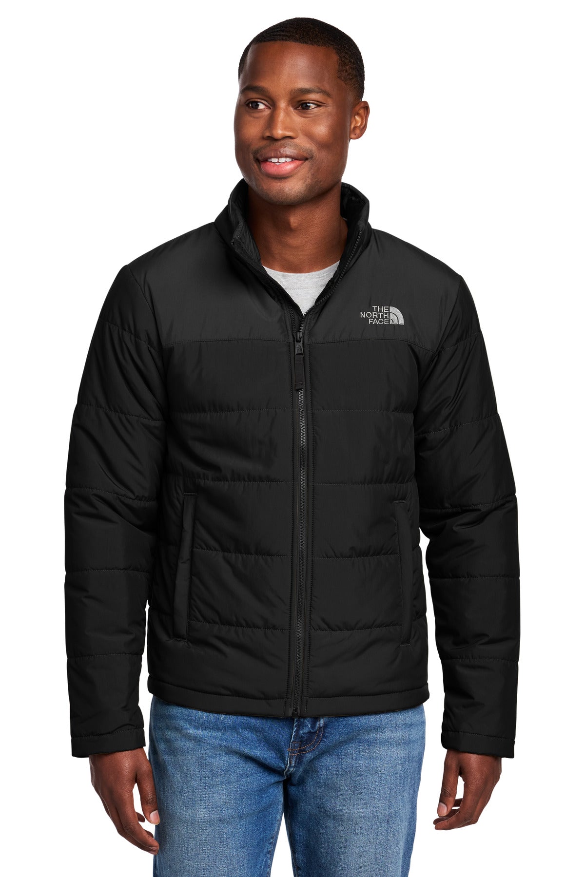 The North Face Chest Logo Everyday Insulated Jacket NF0A7V6J - EMBROIDERED
