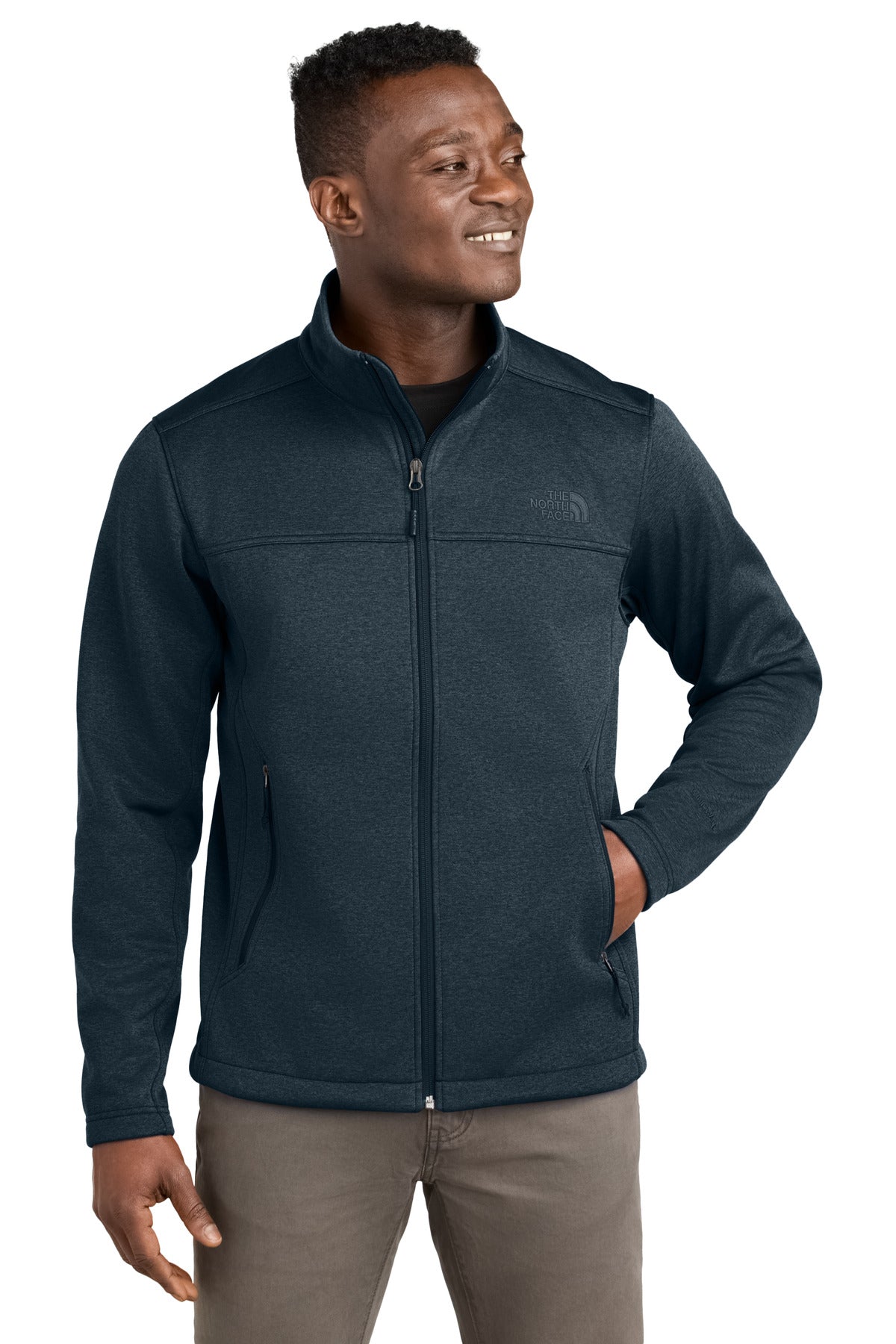 The North Face Chest Logo Ridgewall Soft Shell Jacket NF0A88D5 - EMBROIDERED