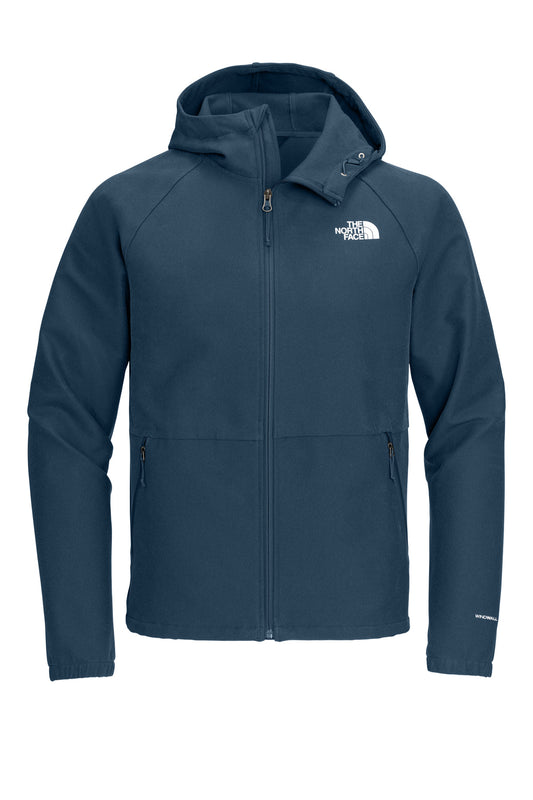 The North Face Barr Lake Hooded Soft Shell Jacket NF0A8BUF - EMBROIDERED