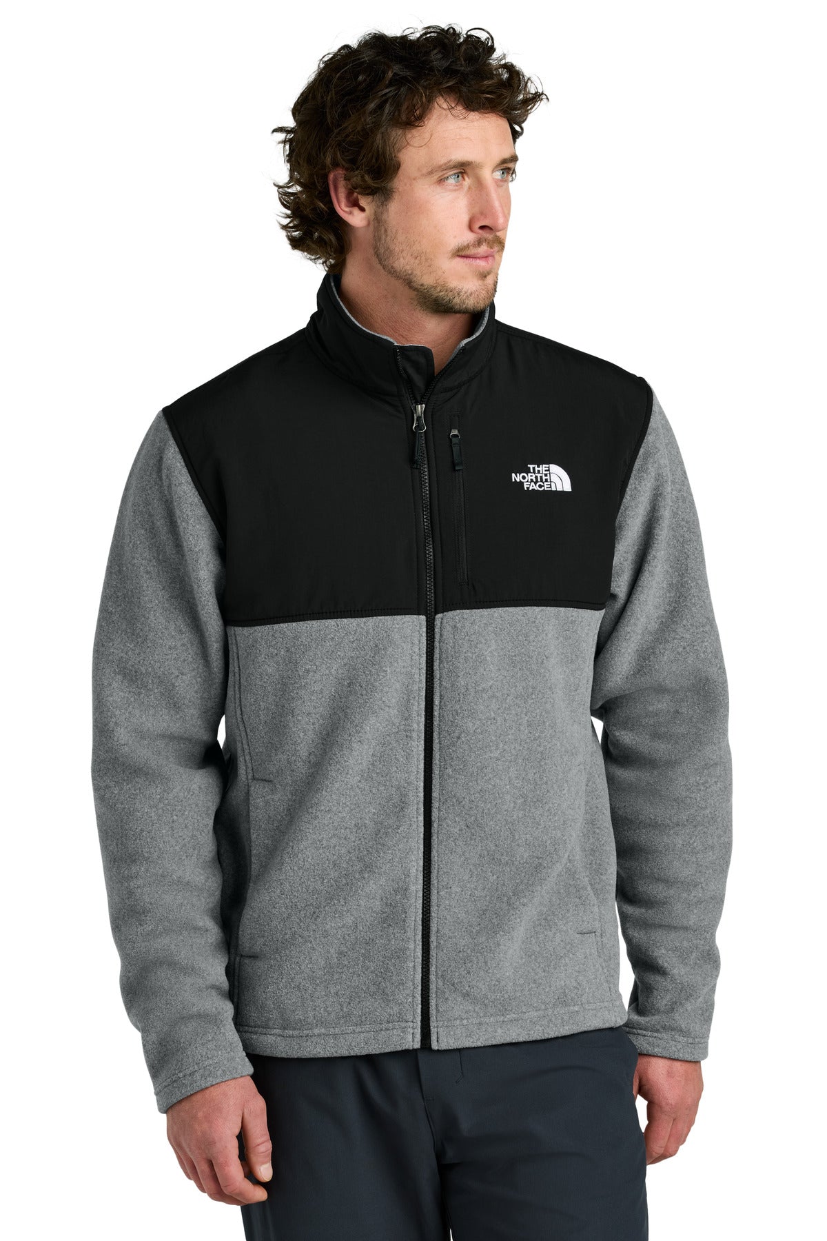 The North Face Highest Peak Full-Zip Fleece Jacket NF0A8BUQ - EMBROIDERED