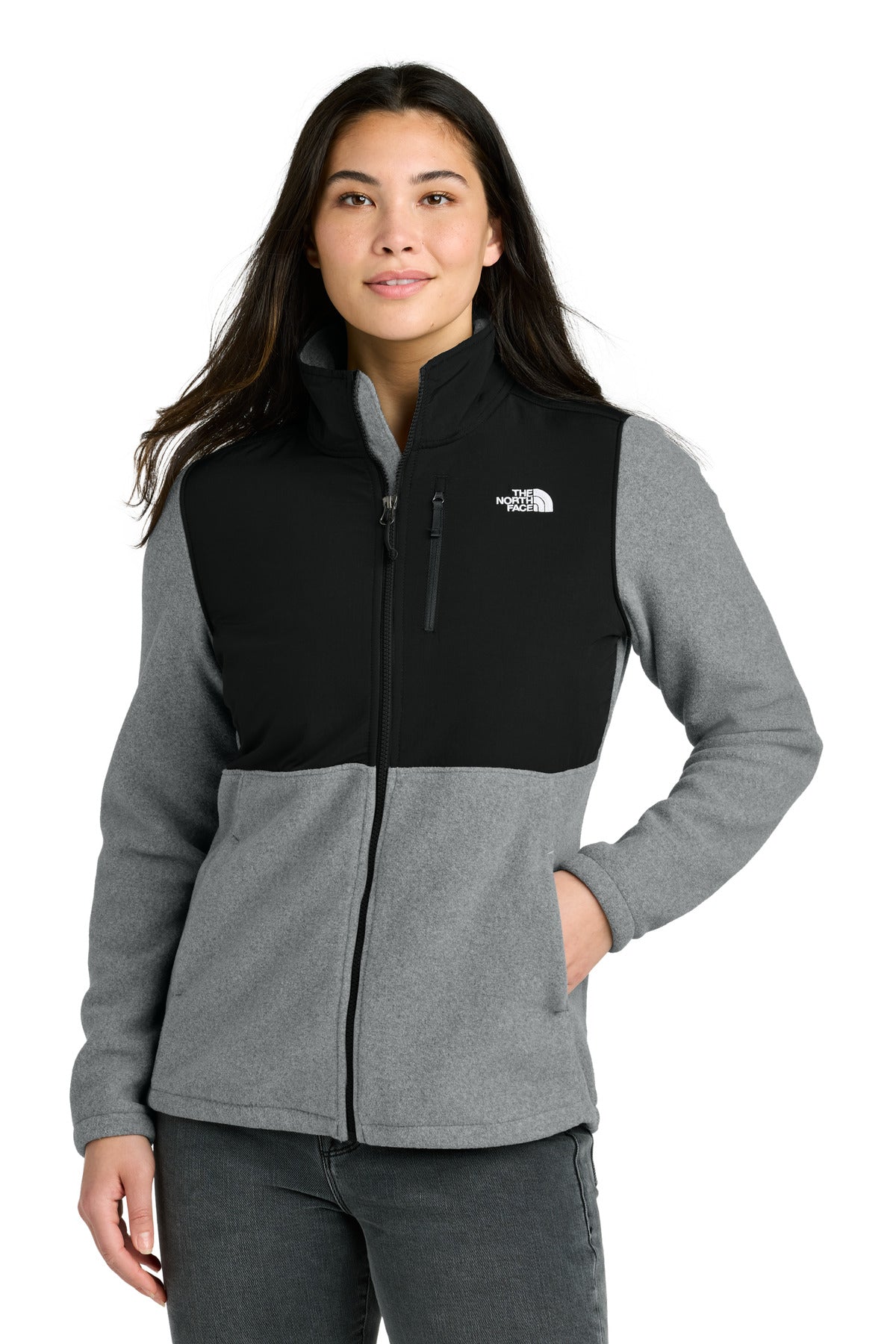 The North Face Women's Highest Peak Full-Zip Fleece Jacket NF0A8BUR - EMBROIDERED