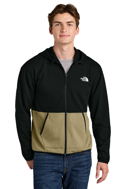 The North Face Double-Knit Full-Zip Hoodie NF0A8BUS - EMBROIDERED