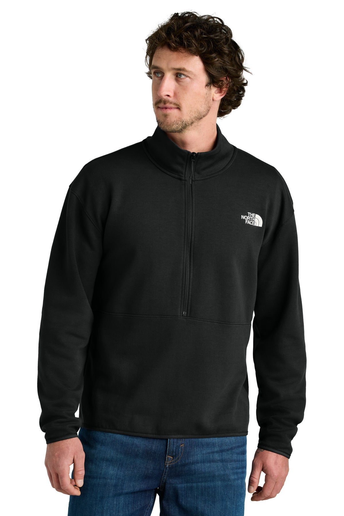 The North Face Double-Knit 1/2-Zip Fleece NF0A8C5G - EMBROIDERED