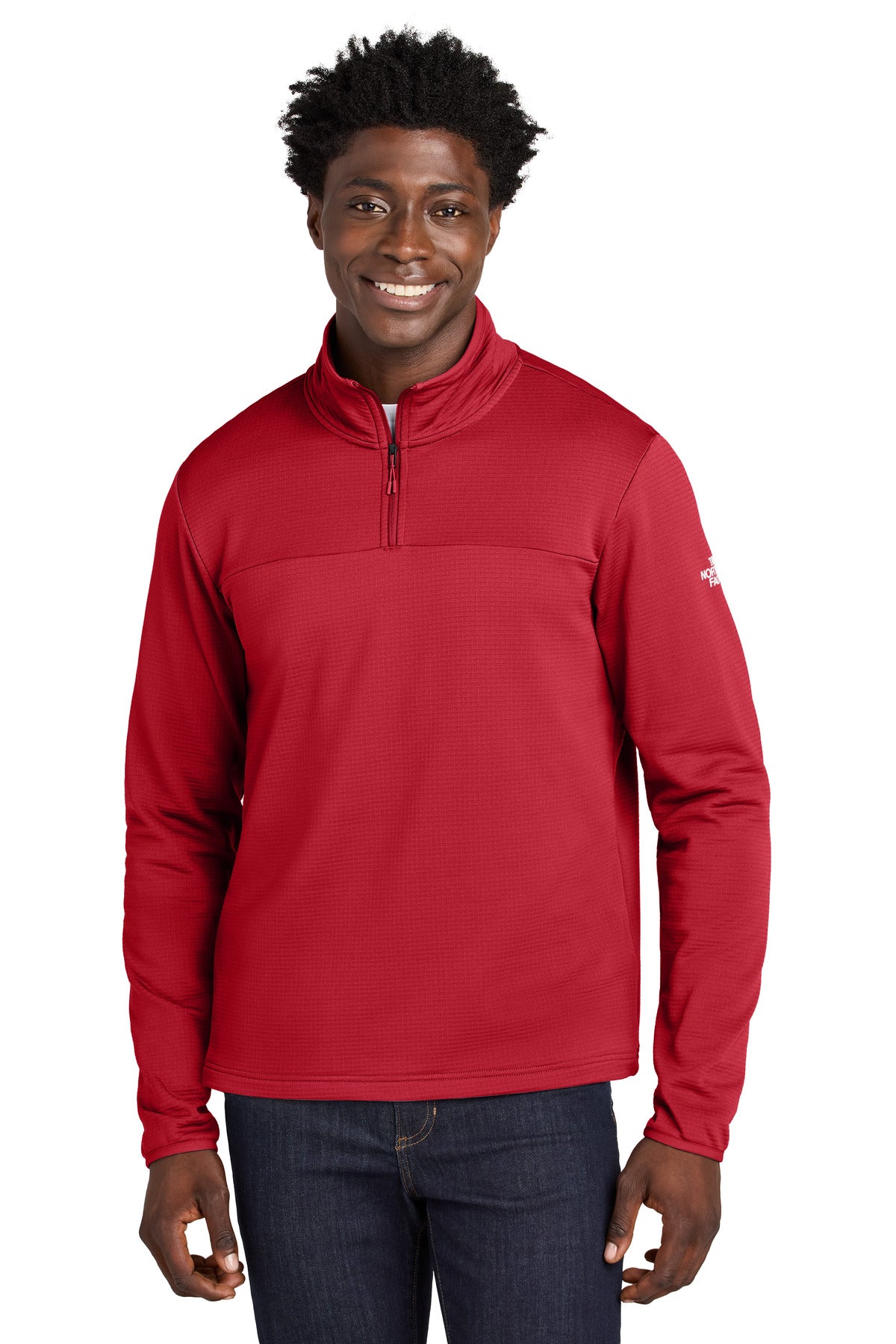 The North Face Aim 1/4-Zip Fleece NF0A8ENJ - EMBROIDERED