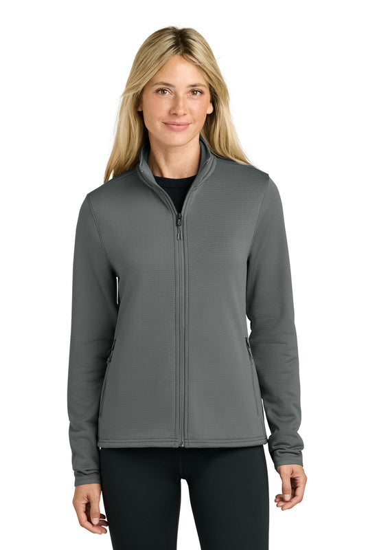 The North Face Women's Aim Full-Zip Fleece Jacket NF0A8FQJ - EMBROIDERED