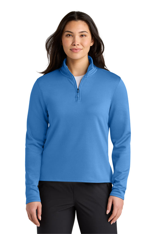 The North Face Women's Aim 1/4-Zip Fleece NF0A8FQK - EMBROIDERED