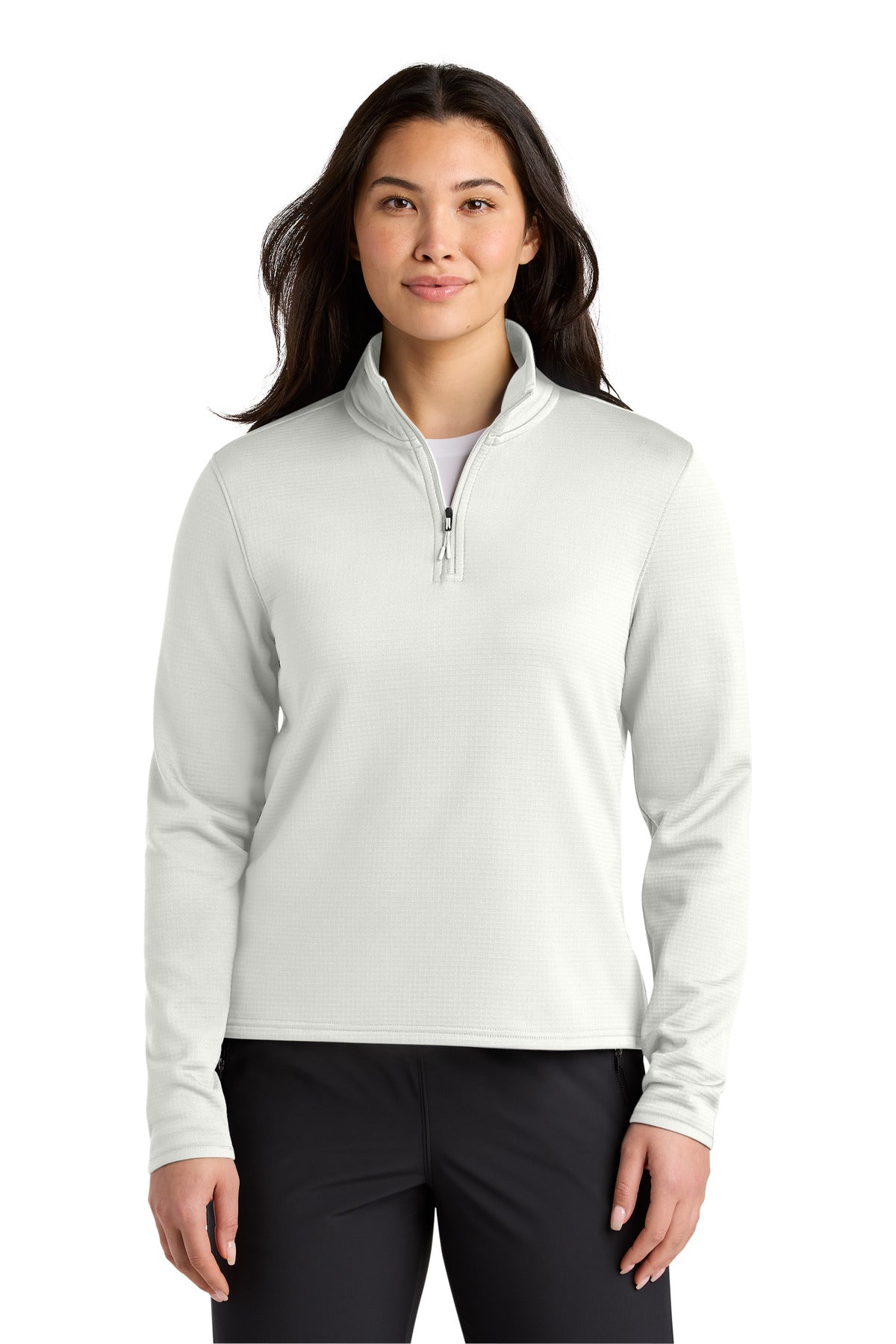The North Face Women's Aim 1/4-Zip Fleece NF0A8FQK - EMBROIDERED