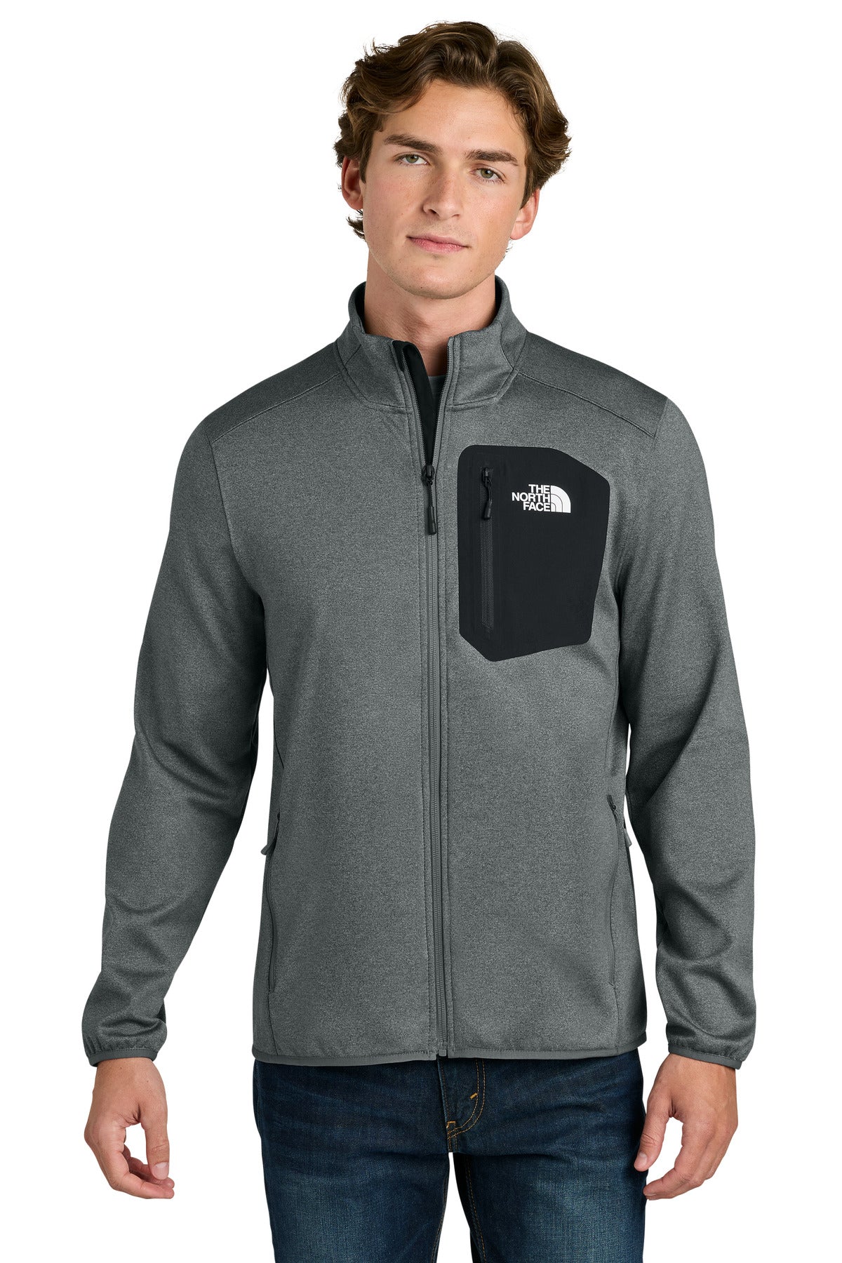 The North Face Dove Creek Full-Zip Fleece Jacket NF0A8FQN - EMBROIDERED