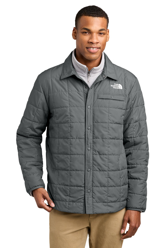 The North Face Iron Drift Quilted Shirt Jacket NF0A8JEX - EMBROIDERED
